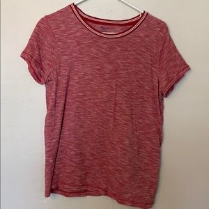 Madewell Heathered Red Tee!